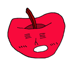 Also do O, full of apples sticker #3725870