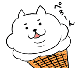 kawaii fat cat sticker #3727053