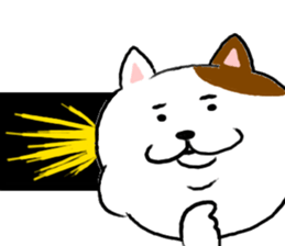 kawaii fat cat sticker #3727060