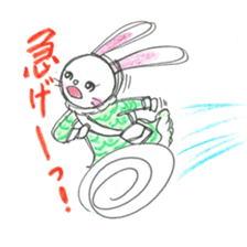 Usapyonko-chan sticker #3727535