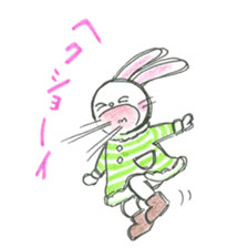 Usapyonko-chan sticker #3727547