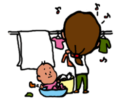 Child care is struggling now! sticker #3727931