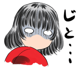 A cursed Japanese doll fall in love sticker #3728133