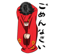 A cursed Japanese doll fall in love sticker #3728148