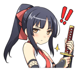 Ninja Girlfriend sticker #3728515