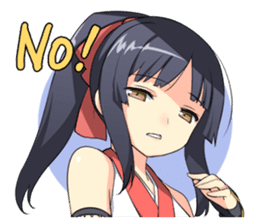 Ninja Girlfriend sticker #3728532