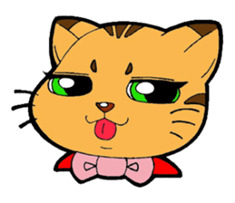 Kitten of apple sticker #3728743