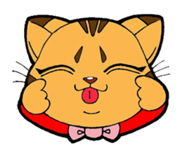 Kitten of apple sticker #3728744