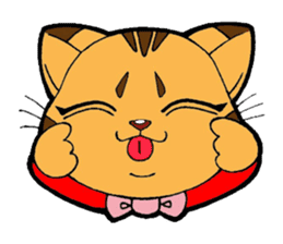 Kitten of apple sticker #3728744