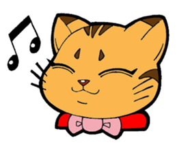 Kitten of apple sticker #3728746