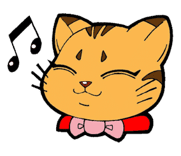 Kitten of apple sticker #3728746