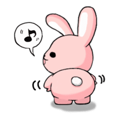 Daily Rabbit pote sticker #3729521