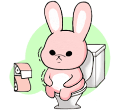 Daily Rabbit pote sticker #3729527