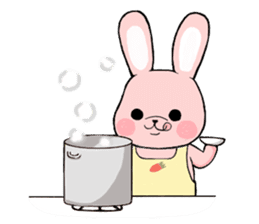 Daily Rabbit pote sticker #3729543