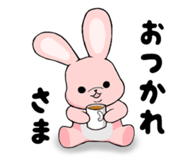 Daily Rabbit pote sticker #3729548