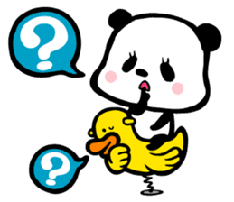Panda Fumufumu-chan sticker #3729679