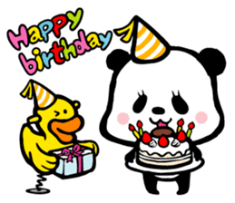 Panda Fumufumu-chan sticker #3729681