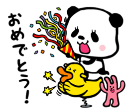 Panda Fumufumu-chan sticker #3729682