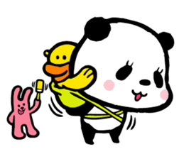 Panda Fumufumu-chan sticker #3729685