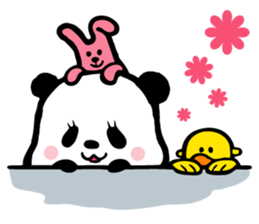 Panda Fumufumu-chan sticker #3729687
