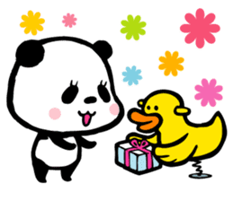 Panda Fumufumu-chan sticker #3729690