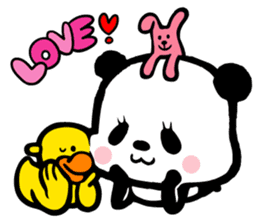 Panda Fumufumu-chan sticker #3729696