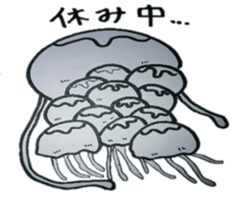 jellyfish festival sticker #3730076