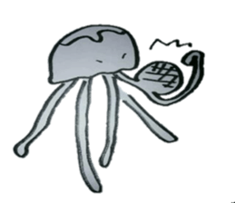 jellyfish festival sticker #3730092