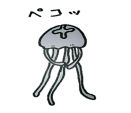 jellyfish festival sticker #3730097