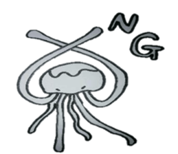 jellyfish festival sticker #3730103