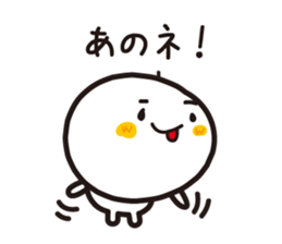 Simple round face sticker #3730123