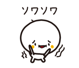 Simple round face sticker #3730131