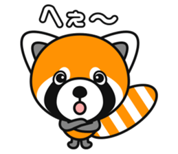 With lovely Red Panda sticker #3730645