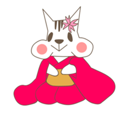 life in a forest of a squirrel sticker #3731278