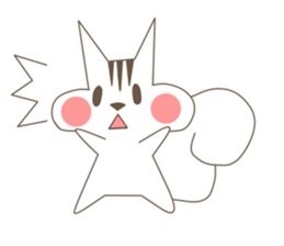 life in a forest of a squirrel sticker #3731283