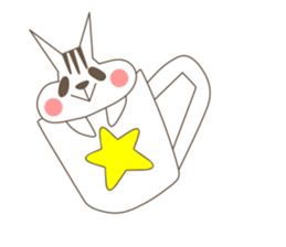 life in a forest of a squirrel sticker #3731293