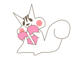 life in a forest of a squirrel sticker #3731297