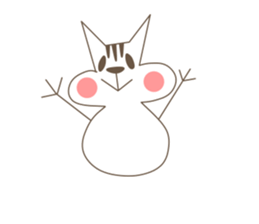 life in a forest of a squirrel sticker #3731298