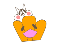 life in a forest of a squirrel sticker #3731309