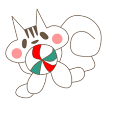 life in a forest of a squirrel sticker #3731310