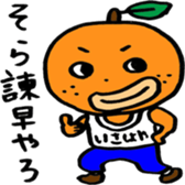 isahaya mikankun sticker #3731476