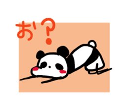 Limbs length panda sticker #3731666
