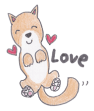 Choco-chan of the Shiba Inu sticker #3731770