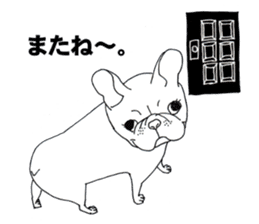 French bull POTATO sticker #3732126