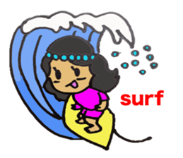 Catherine of Waikiki sticker #3732256