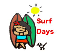 Catherine of Waikiki sticker #3732270