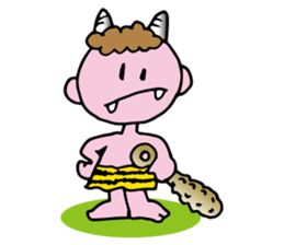 Pink ogre sticker #3732712