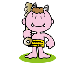Pink ogre sticker #3732713