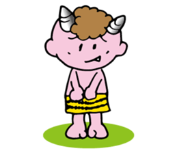 Pink ogre sticker #3732715