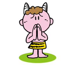 Pink ogre sticker #3732716